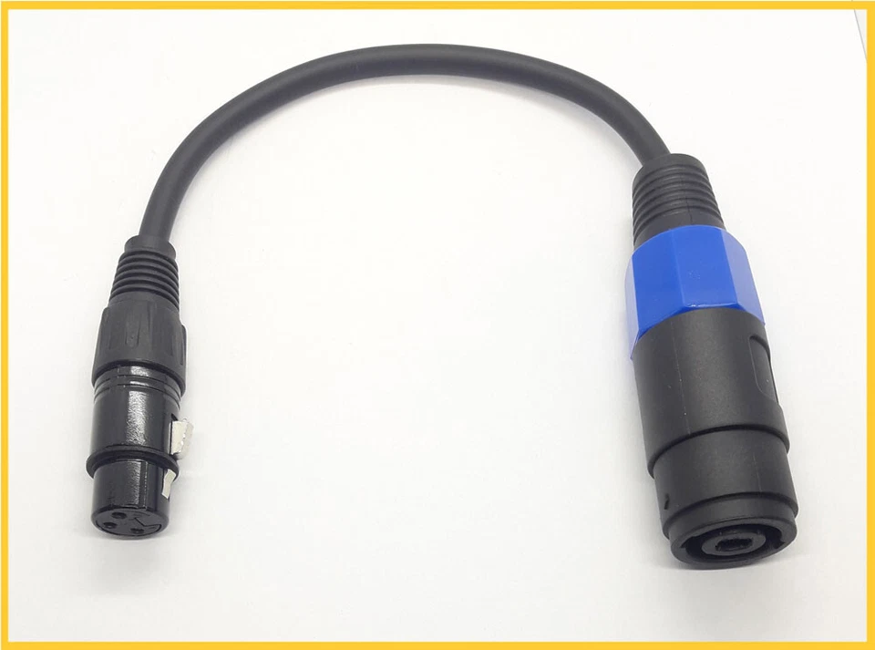 KABELBETRIEB Adaptador XLR hembra a altavoz/speakon acoplamiento/hembra