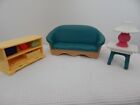 Rare Fisher Price Loving Family Dollhouse Furniture Lounge Room
