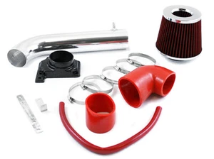 Red Short Ram Air Intake Kit + Filter For 00-05 Eclipse 2.4L /3.0L 99-03 Galant - Bild 1 von 1