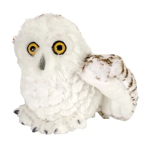 Cuddlekins Mini Snowy Owl 8 Inch Animal Plush Figure NEW IN STOCK - Picture 1 of 1