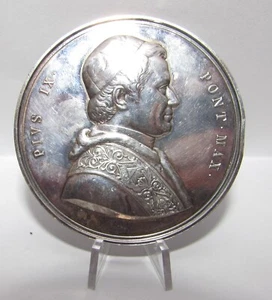 Medaglia Papa Pio Pius Ix 1860 Sc E Zaccagnini Stato pontificio - Picture 1 of 5