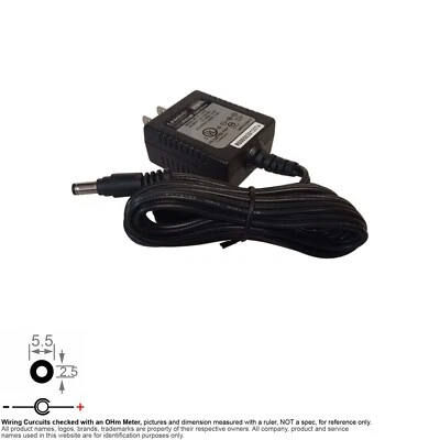 Power Adapter AC DC 5525  5Vdc DC5V 5V 2.0A 2A Linksys Cisco AD 5/2C M1-10S05 - Image 1 of 3