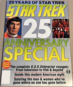 Starlog 25 Years of Star Trek - 25th Anniversary Special Magazine 1991 Paramount - Picture 1 of 3