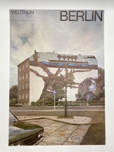 * POSTER PLAKAT WELTBAUM EDITION BERLIN BEN WARGIN WAGIN JANSSEN VINTAGE 70ER - Bild 1 von 10