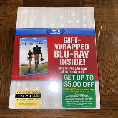 THE BLIND SIDE - GIFT-WRAPPED EXCLUSIVE BLU-RAY MOVIE, SANDRA BULLOCK, TIM M. - Image 1 of 2