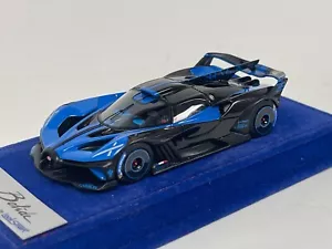 1/43 Looksmart Bugatti Bolide in Black and Blue on Blue Alcantara Base LS528 - Picture 1 of 7