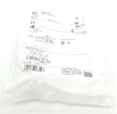 IFM electronic Laser-Reflexlichtschranke OGP701 | OGPLFPKG/US100 - Bild 1 von 3