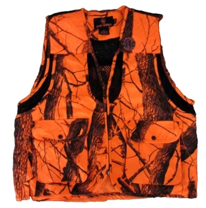 Game Winner Realtree Piedmont Game Vest Men's XL 2XL Blaze Orange Hunting NWT - Picture 1 of 15