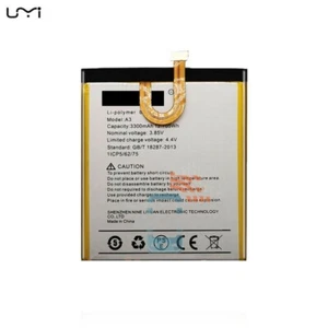 BATTERIA PILA  UMIDIGI per A3 / A3 PRO 3300MaH RICAMBIO NUOVA UMI - Foto 1 di 1