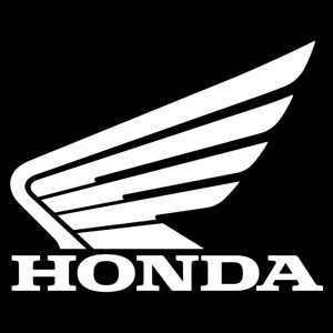 HONDA MOTORCYCLE GAS TANK LEFT & RIGHT STICKERS 2 DECALS 