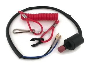 Kill Stop Switch Lanyard 87-97765M fit Mercury Mercruiser Mariner Outboard 2/4T - Picture 1 of 6
