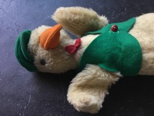 Oie en peluche ancienne. 27 cm