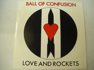 LOVE AND ROCKETS: Ball Of Confusion BEGGARS BANQUET 12" Single 45 RPM UK - Picture 1 of 4
