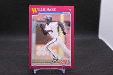 Willie McGee #19T 1991 Score Rookie & Traded  San Francisco Giants