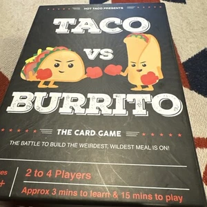 Taco vs Burrito - The Wildly Popular Surprisingly Strategic Card Game Party Game - Picture 1 of 2