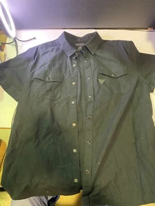 Guess Black Button-Down Shirt Mens Size Large (L) - Picture 1 of 3