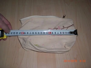 kosmetiktasche kulturbeutel stoff beige dalah d'olive - Bild 1 von 3