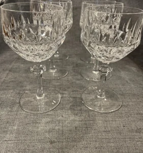 Nachtmann Patrizia Claret 5 3/4'' Wine Glasses Set Of 4 Mint - Picture 1 of 6
