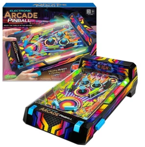 NEW - Arcade Neon Pinball Machine - Picture 1 of 4