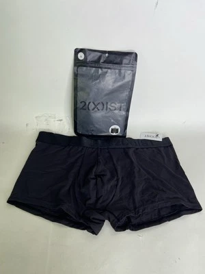 Ropa interior baúl 2xist Performance eléctrica No Show negra belleza para hombre talla L Foto 1 de 4