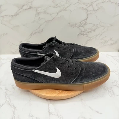 Nike SB Stefan Janoski Hombres Negro Gamuza Suela de Goma Zapatos de Skate EE. UU. 10.5 AQ475-003 Foto 1 de 4