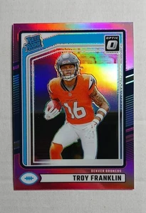 Panini Donruss 2024 - Clasificado Novato Troy Franklin #338 Vista previa óptica Rosa... - Imagen 1 de 2