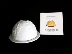 Bernardaud Limoges Lithophanie La mer Segelboote Votivkerzenhalter Lichterkette - Bild 1 von 5