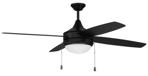 Craftmade PHA52FB4 Phaze 4 LED Ceiling Fan -Flat Black - Picture 1 of 1