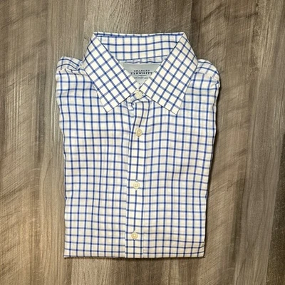 Charles Tyrwhitt Sin Hierro Calce Ajustado Puño Francés Manga Larga - 16.5 (Grande) Foto 1 de 4