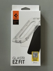 Spigen GLASR EZ Fit For iPhone 15 Pro Max Size For 6.7 AGL06872 2 Pack - Photo 1 sur 2