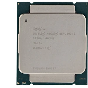 Intel Xeon E5-2603V3 6 núcleos 1,6 GHz 15 MB 6,4 GT/s 85 W LGA 2011-3 (SR20A) - Imagen 1 de 1