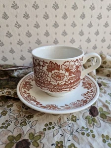 Vintage Retro Broadhurst Grosvenor Kathie Winkle 3 Cup 1 Saucer Spares Craft - Picture 1 of 20