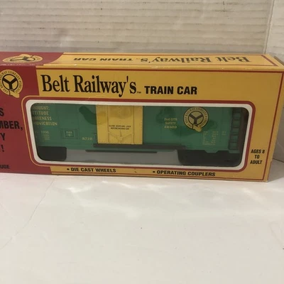 K Line Belt Railway of Chicago 1996 Safety Award Boxcar O scale K641-9012 - Image 1 of 4