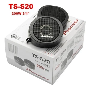 TS-S20 200W High Power Car Loud 3/4'' Dome Tweeter Speaker Systems Black - Picture 1 of 5