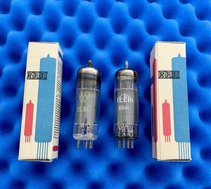 TWO RFT TELAM EL84 6BQ5 Vacuum Tubes / Germany/ Computerized Tested /Ship Fr USA - Picture 1 of 5