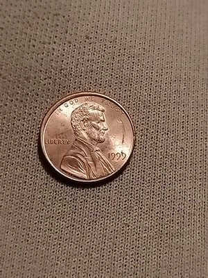 1999 Offset Lincoln Penny D Mint Mark Error - Image 1 of 2