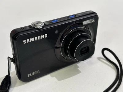 Samsung ST45 12.2MP Compact Digital Camera Black Tested Working - Image 1 of 4