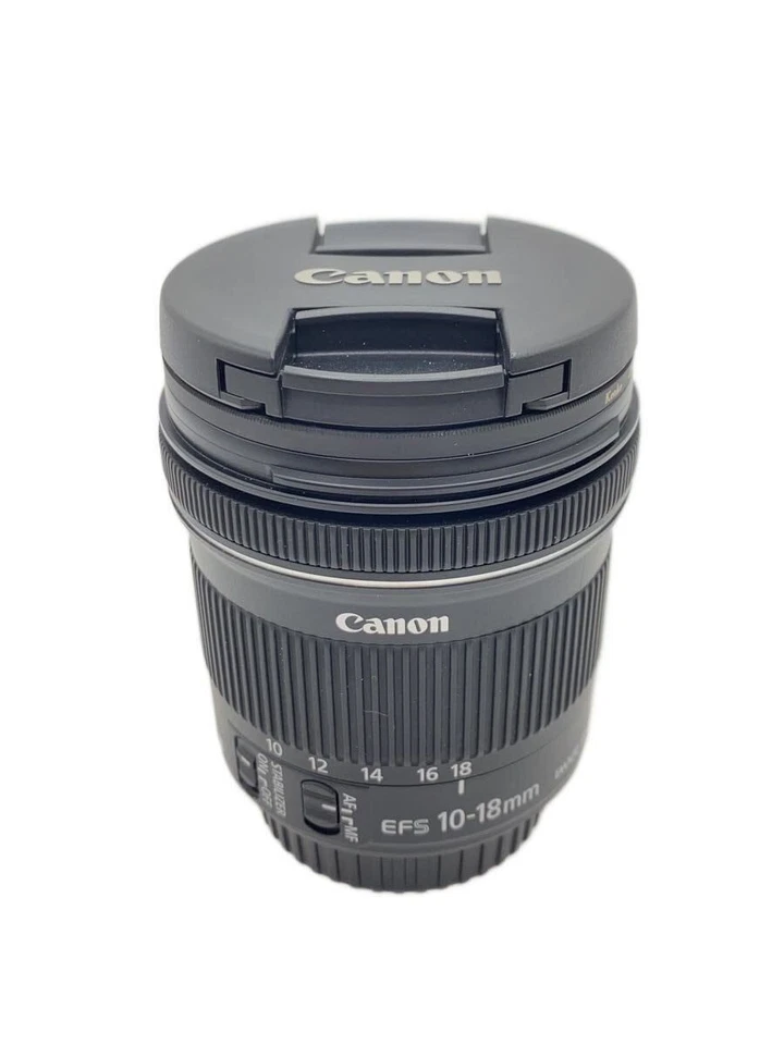 CANON Lens Ultra Wide Angle Zoom EFS 10-18mm f 4.5-5.6 IS STM Used - Image 1 of 4