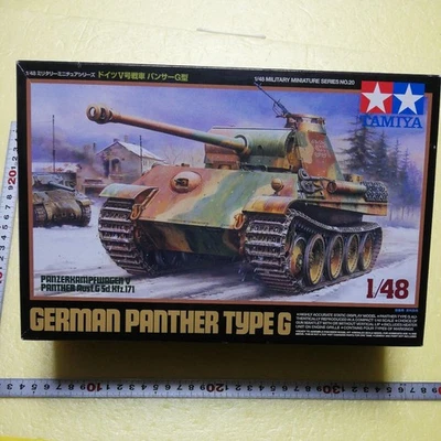 1/48 TAMIYA Tamiya Panther G tipo pressofuso telaio decalcomania 4 tipi non a... - Immagine 1 di 4