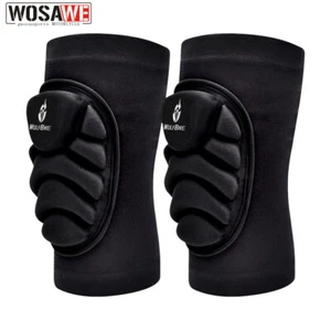 WOSAWE Cycling Soft Knee Pads Running Football Jogging Knee Protective Guards - Picture 1 of 10