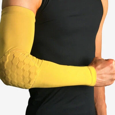 Men's Arm Sleeve Basketball Running Cycling Sports Sun Protection Cover Warmer - Image 1 of 4