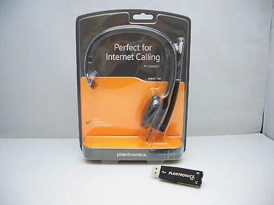 Plantronics Audio 310-USB / 610-USB Monochrom Kopfband Computer mit Kabel - Bild 1 von 2