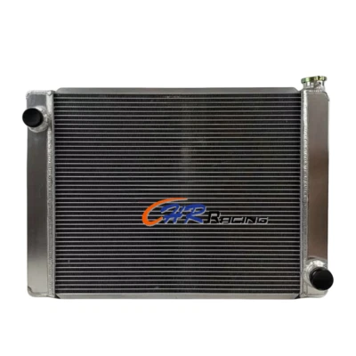 22-дюймовый алюминиевый универсальный поперечный радиатор с конфигурацией Chevy MT размер: 27 x 20 дюймов - Изображение 1 из 4