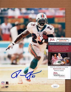 RONNIE BROWN Signed "23" Autograph Auto 8x10 Photo Dolphins JSA ๐ COA - Picture 1 of 3