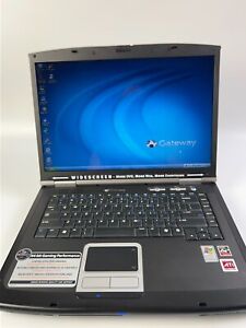 GATEWAY W730-K8X MX7525 fully functional Windows XP Complete w/Charger See Pics