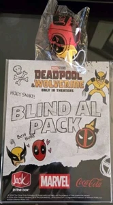 2024 SDCC EXCLUSIVE JACK IN THE BOX DEADPOOL & WOLVERINE AL CARD PACK + ANTENNA  - Picture 1 of 1
