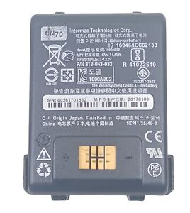 Genuine Intermec CN70 Battery Lithium-ion LiOn 318-043-033 1000AB02.