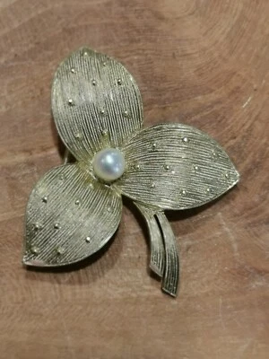 Art Deco Theodor Fahrner Perle Spilla Di 925 - Immagine 1 di 2