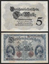 Germany Deutschland RARE 5 mark 1914 VF++XF SEE SCAN &330