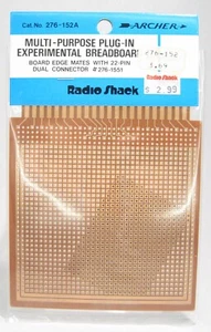 Radio Shack Archer Multi-Purpose Plug-in Experimental Breadboard #276-1551 New - Picture 1 of 2